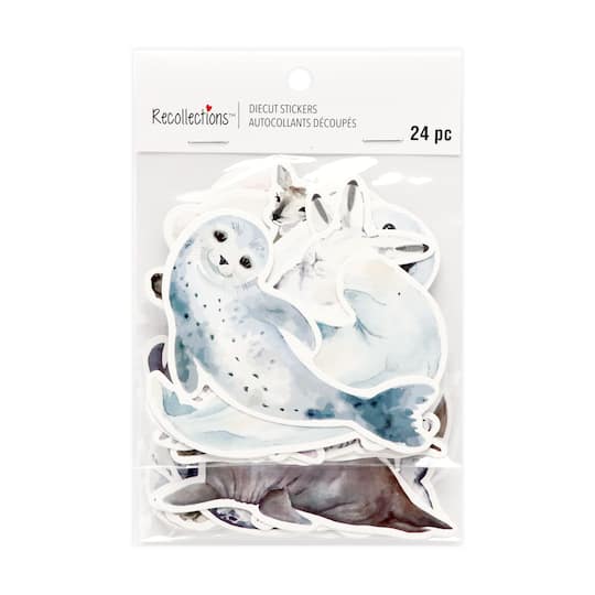 Arctic Animal Die Cut Stickers by Recollections™